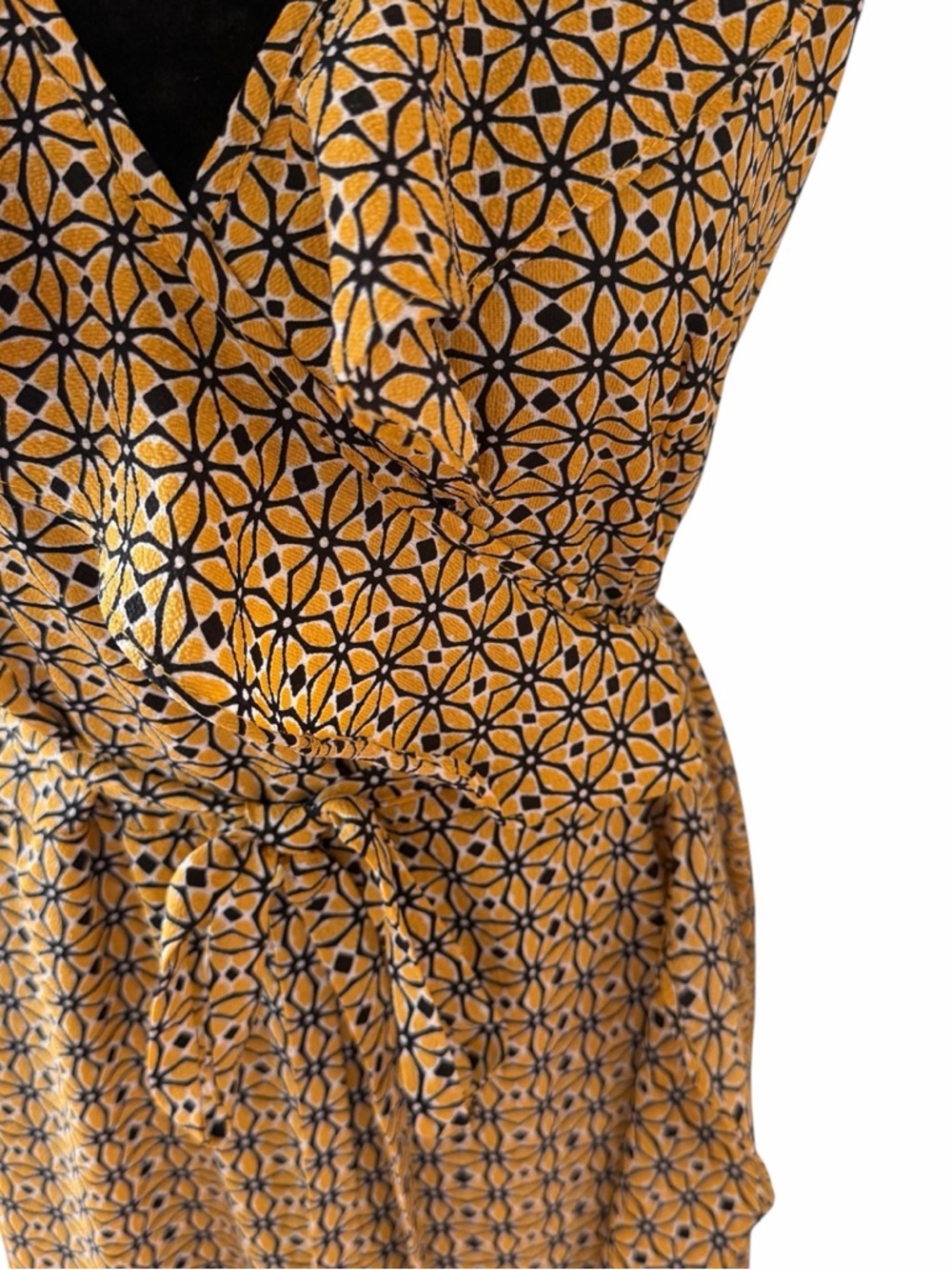 Max Studio Ruffle Wrap Dress - Picture 3 of 5